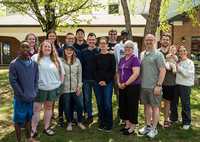 Team of field workers