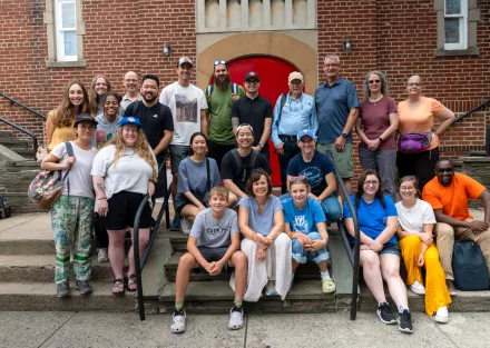 Mission trip group