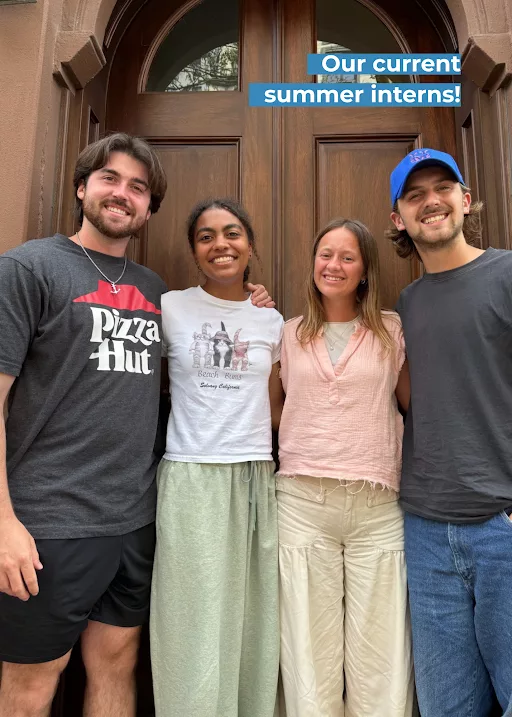 Our current summer interns