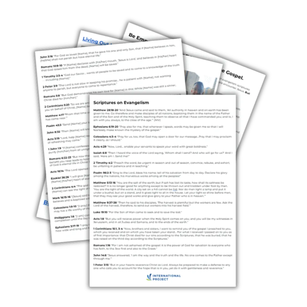 Evangelism Scriptures printable
