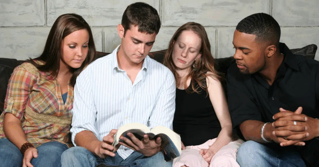 missionaries study bible